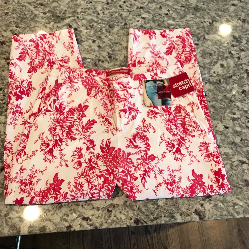 Gloria Vanderbilt Stretch Capri Pants NWT